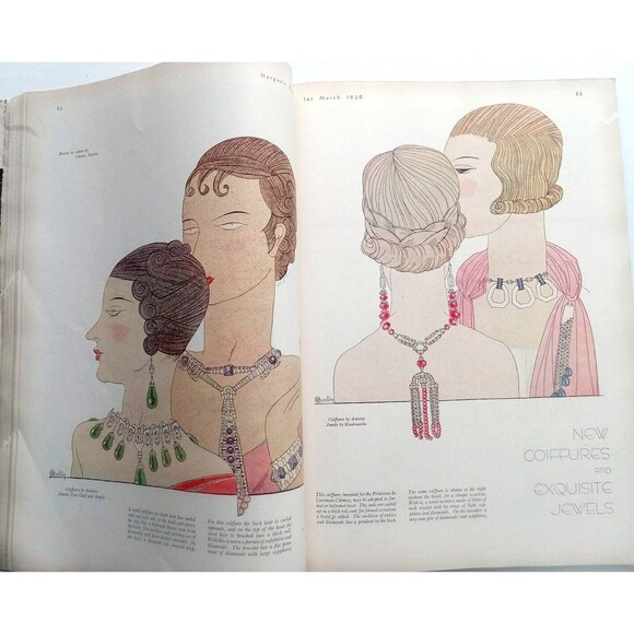 Harpers Bazaar Magazine March 1930 - Picture 9 of 13